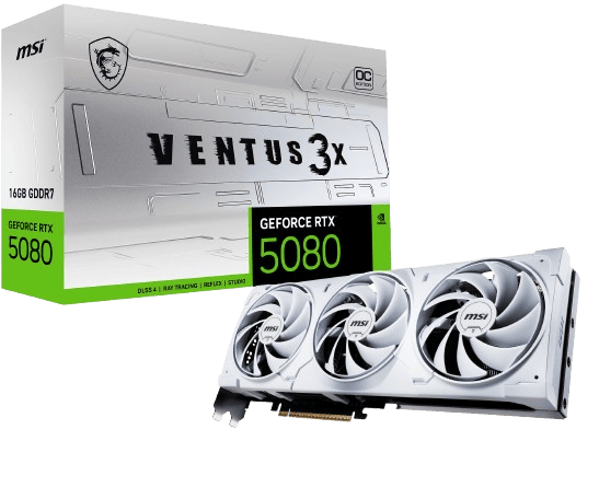 MSI RTX 5080 WHITE