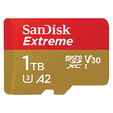 Carte SD microSDXC UHS-I U3 1 To + Adaptateur SD